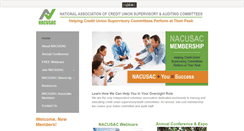 Desktop Screenshot of nacusac.org