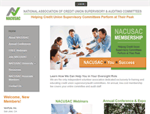 Tablet Screenshot of nacusac.org